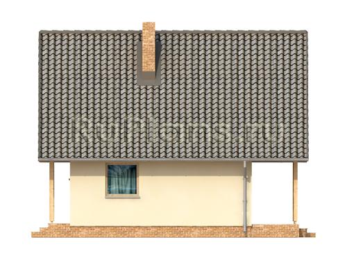 Проект одноэтажного дома с мансардой ЛСП410
