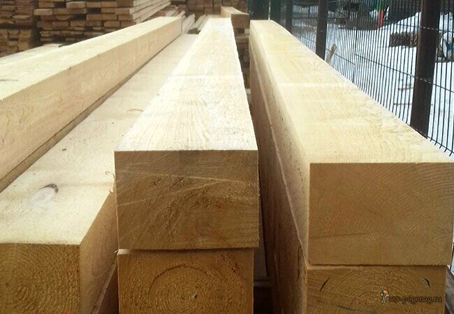 Брус естественной влажности Сорт 1-2 